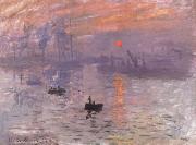 Claude Monet Impression Sunrise.Le Have USA oil painting artist